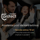 Carucior sport, Lionelo, Julie Air, Greutate redusa - 7.5 kg, Sustine 22 kg, 6 luni+, Capotina impermeabila, Protectie SPF 50+, Include suport sticla, Pliere compacta pentru calatorii, Conform cu EN1888-1 si EN1888-2, Gri