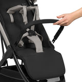 Carucior sport, Lionelo, Julie Air, Greutate redusa - 7.5 kg, Sustine 22 kg, 6 luni+, Capotina impermeabila, Protectie SPF 50+, Include suport sticla, Pliere compacta pentru calatorii, Conform cu EN1888-1 si EN1888-2, Bej