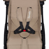 Carucior sport, Lionelo, Julie One, De la nastere, Greutate redusa, Cu accesorii, Cadru din aluminiu, 0-22 kg, Pliere compacta pentru avion, Conform cu standardele europene de securitate EN1888-1 si EN1888-2, Bej