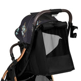 Carucior sport, Lionelo, Julie One, Editie limitata Golden Moments, De la nastere, Greutate redusa, Cu accesorii, Cadru din aluminiu, 0-22 kg, Pliere compacta pentru avion, Conform cu standardele europene de securitate EN1888-1 si EN1888-2, Negru