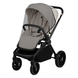 Carucior sport, Lionelo, Mika Plus, Cadru din aluminiu, Copertina XXL, Spatar reglabil in 3 pozitii, Cu accesorii, Pana la 22 kg, 6-48 luni; EN1888-1, EN1888-2 EN1466, Bej