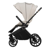 Carucior sport, Lionelo, Mika Plus, Cadru din aluminiu, Copertina XXL, Spatar reglabil in 3 pozitii, Cu accesorii, Pana la 22 kg, 6-48 luni; EN1888-1, EN1888-2 EN1466, Bej
