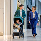 Carucior sport, Lionelo, Mira, Maner reglabil in 5 pozitii, Spatar si suport de picioare reglabile, Plasa de tantari si suport biberon incluse, Pana la 22 kg, 6 luni+, Conform cu EN1888-1, EN1888-2, Testare SGS, Negru