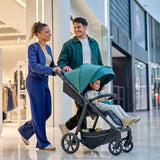 Carucior sport, Lionelo, Mira, Maner reglabil in 5 pozitii, Spatar si suport de picioare reglabile, Plasa de tantari si suport biberon incluse, Pana la 22 kg, 6 luni+, Conform cu EN1888-1, EN1888-2, Testare SGS, Bej
