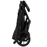 Carucior sport, Lionelo, Mira, Maner reglabil in 5 pozitii, Spatar si suport de picioare reglabile, Plasa de tantari si suport biberon incluse, Pana la 22 kg, 6 luni+, Conform cu EN1888-1, EN1888-2, Testare SGS, Negru