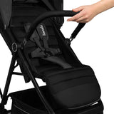 Carucior sport, Lionelo, Mira, Maner reglabil in 5 pozitii, Spatar si suport de picioare reglabile, Plasa de tantari si suport biberon incluse, Pana la 22 kg, 6 luni+, Conform cu EN1888-1, EN1888-2, Testare SGS, Gri