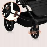 Carucior sport, Lionelo, Mira, Maner reglabil in 5 pozitii, Spatar si suport de picioare reglabile, Plasa de tantari si suport biberon incluse, Pana la 22 kg, 6 luni+, Conform cu EN1888-1, EN1888-2, Testare SGS, Roz