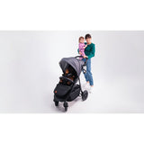 Carucior sport, Lionelo, Natt, De la nastere, Cu accesorii si capotina XXL reglabila, 0 - 22 kg, Conform cu standardele europene de securitate EN1888-1, EN1888-2, Bej