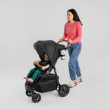 Carucior sport, Lionelo, Natt, De la nastere, Cu accesorii si capotina XXL reglabila, 0 - 22 kg, Conform cu standardele europene de securitate EN1888-1, EN1888-2, Bej