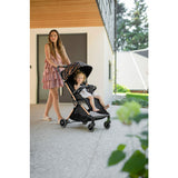 Carucior sport, FreeON, Unique, Pliabil automat, Spatar reglabil, Suport pentru sticla, 6.6 Kg, Conform cu standardul european de securitate EN 1888-2:2018, Gold Rose