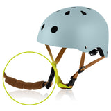 Casca pentru copii, Lionelo, Reglabila 50-56 cm, Din ABS si EPS, Conform cu standardul EN1078, Albastru