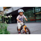 Casca pentru copii, Lionelo, Reglabila 50-56 cm, Din ABS si EPS, Conform cu standardul EN1078, Albastru