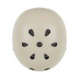 Casca pentru copii, Lionelo, Reglabila 50-56 cm, Din ABS si EPS, Conform cu standardul EN1078, Bej