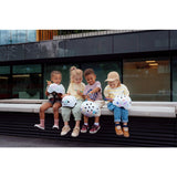 Casca pentru copii, Lionelo, Reglabila 50-56 cm, Din ABS si EPS, Conform cu standardul EN1078, Roz