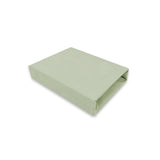 Cearceaf cu elastic, MimiNu, Pentru landou, landou, carucior si cosulet, 80x35 cm, Din Jerseu, Material certificat Oeko Tex Standard 100, Olive
