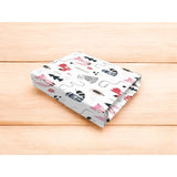 Cearceaf cu elastic, MimiNu, Pentru patut 120X60 cm, Din bumbac certificat Oeko Tex Standard 100, Fox