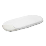 Cearceaf cu elastic, New Baby, Pentru landou, Din Bumbac, 35 x 75 cm, 0 luni+, Grey
