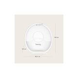 Colectoare san, Lionelo, 2 buc, 60 ml, fara BPA, Ergonomice, Compatibile cu orice sutien, Transparent