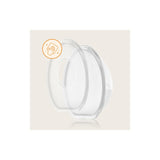 Colectoare san, Lionelo, 2 buc, 60 ml, fara BPA, Ergonomice, Compatibile cu orice sutien, Transparent