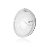 Colector de lapte, Lionelo, Milky, 2 buc, Se potriveste tuturor sutienelor, Cutie depozitare igienica inclusa, Fara bisfenol A, Capacitate 40 ml, Transparent