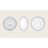 Colector de lapte, Lionelo, Milky, 2 buc, Se potriveste tuturor sutienelor, Cutie depozitare igienica inclusa, Fara bisfenol A, Capacitate 40 ml, Transparent