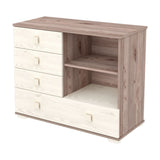 Comoda de infasat Hubners Sofia 107 cm crem nisip