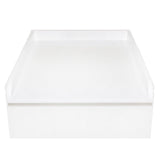 Comoda, Qmini, Wladi, Cu masa pentru infasat demontabila, Cu 3 sertare, Din pal+placa HDF, Alb