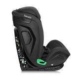 Scaun auto, Lionelo, Harper i-Size, Isofix, Cu centura TopTether, Cu spatar inclinabil in 5 pozitii, Cu tetiera reglabila in 13 pozitii, Cu tehnologie Dri Seat, Instalare cu fata inainte, 9-36 kg, 76-150 cm, Conform cu ECE R129, Gri