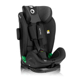 Scaun auto, Lionelo, Harper i-Size, Isofix, Cu centura TopTether, Cu spatar inclinabil in 5 pozitii, Cu tetiera reglabila in 13 pozitii, Cu tehnologie Dri Seat, Instalare cu fata inainte, 9-36 kg, 76-150 cm, Conform cu ECE R129, Gri
