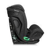Scaun auto, Lionelo, Harper i-Size, Isofix, Cu centura TopTether, Cu spatar inclinabil in 5 pozitii, Cu tetiera reglabila in 13 pozitii, Cu tehnologie Dri Seat, Instalare cu fata inainte, 9-36 kg, 76-150 cm, Conform cu ECE R129, Gri