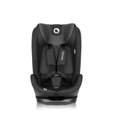 Scaun auto, Lionelo, Harper i-Size, Isofix, Cu centura TopTether, Cu spatar inclinabil in 5 pozitii, Cu tetiera reglabila in 13 pozitii, Cu tehnologie Dri Seat, Instalare cu fata inainte, 9-36 kg, 76-150 cm, Conform cu ECE R129, Gri