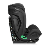 Scaun auto, Lionelo, Harper i-Size, Isofix, Cu centura TopTether, Cu spatar inclinabil in 5 pozitii, Cu tetiera reglabila in 13 pozitii, Cu tehnologie Dri Seat, Instalare cu fata inainte, 9-36 kg, 76-150 cm, Conform cu ECE R129, Gri