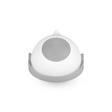 Cos pentru scutece, Lionelo, Capacitate 10 l, Sistem etans impotriva mirosurilor, Compatibil cu saci universali, Operare cu o mana, Alb