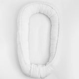 Cosulet bebelus, New Baby, Pentru dormit, Baby Nest 80 x 50 cm, Din muselina, Din materiale certificate Oeko Tex Standard 100, White