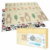 Covoras de joaca, Bocioland, Little Bear, Pliabil, Protectie impotriva loviturilor, Dimensiune mare, 200 x 150 cm, Cu Imprimeu pe ambele parti, Potrivit pentru utlizare atat in interior, cat si in exterior