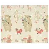 Covoras de joaca, Bocioland, Panda, Pliabil, Protectie impotriva loviturilor, Dimensiune mare, 180 x 150 cm, Cu Imprimeu pe ambele parti, Potrivit pentru utlizare atat in interior, cat si in exterior