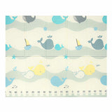 Covoras de joaca, Bocioland, Water City, Pliabil, Protectie impotriva loviturilor, Dimensiune mare, 180 x 150 cm, Cu Imprimeu pe ambele parti, Potrivit pentru utlizare atat in interior, cat si in exterior