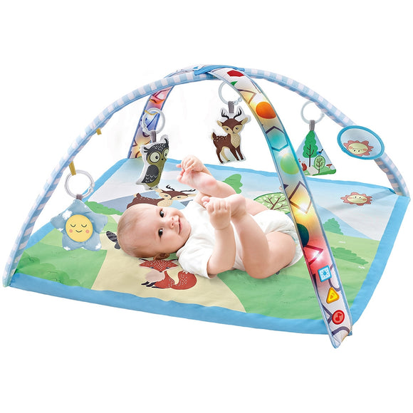 Covoras de joaca cu lumini si melodii Chipolino Forest