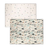 Covoras de joaca, FreeON, Magic Road, Cu doua fete, Pliabil, Protectie impotriva loviturilor, 200x150 cm, 0 luni+, Multicolor