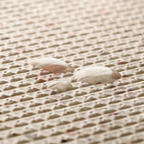 Covoras educativ, Lionelo, Yoka, Din spuma XPE non-toxica, Tip puzzle, 6 piese, Cu doua fete, Suprafata antiderapanta, 173x116 cm, Grosime 1.5 cm, Bej