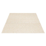 Covoras educativ, Lionelo, Zora, Din spuma XPE non-toxica, Cu doua fete, Suprafata antiderapanta, Dimensiune mare, 180x200 cm, Grosime 1.5 cm, Pliabil, Include geanta pentru transport, Bej