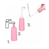 Dus vaginal, Bocioland, Pentru igiena intima, Util in perioada postpartum, Portabil, 500 ml, Roz