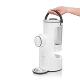 Aparat pentru incalzirea si declorizare apei, Lionelo, Babypresto, Pentru prepararea laptelui praf, Functie de incalzire si dozare a apei, Cu afisaj digital LED, Cu rezervor de 2 L, Alb