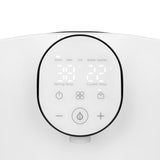 Aparat pentru incalzirea si declorizare apei, Lionelo, Babypresto, Pentru prepararea laptelui praf, Functie de incalzire si dozare a apei, Cu afisaj digital LED, Cu rezervor de 2 L, Alb