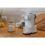 Aparat pentru incalzirea si declorizare apei, Lionelo, Babypresto, Pentru prepararea laptelui praf, Functie de incalzire si dozare a apei, Cu afisaj digital LED, Cu rezervor de 2 L, Alb