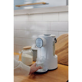 Aparat pentru incalzirea si declorizare apei, Lionelo, Babypresto, Pentru prepararea laptelui praf, Functie de incalzire si dozare a apei, Cu afisaj digital LED, Cu rezervor de 2 L, Alb