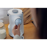 Aparat pentru incalzirea si declorizare apei, Lionelo, Babypresto, Pentru prepararea laptelui praf, Functie de incalzire si dozare a apei, Cu afisaj digital LED, Cu rezervor de 2 L, Alb