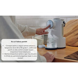 Aparat pentru incalzirea si declorizare apei, Lionelo, Babypresto, Pentru prepararea laptelui praf, Functie de incalzire si dozare a apei, Cu afisaj digital LED, Cu rezervor de 2 L, Alb