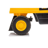Excavator ride on, Baby Mix, Cat, Pana la 25 kg, Cu volan, Cu sunete, Cu suport jucarii sub sezut, 24 luni+