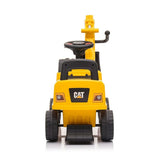 Excavator ride on, Baby Mix, Cat, Pana la 25 kg, Cu volan, Cu sunete, Cu suport jucarii sub sezut, 24 luni+